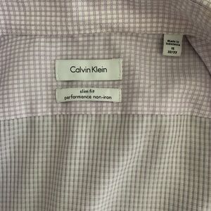 CK Non-iron Dress Shirt Slim Fit 15 32/33